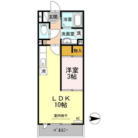 フォンティーヌ柏の物件間取画像